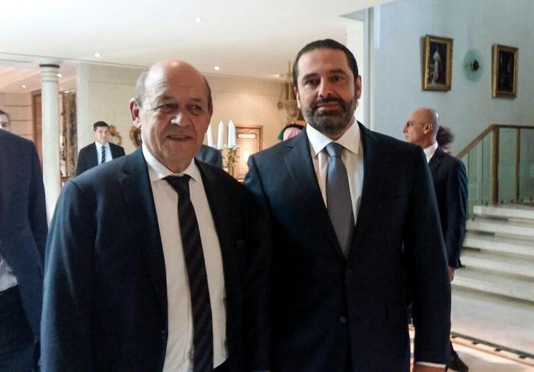 Saad Hariri (&agrave; direita) pediu demiss&atilde;o do cargo de primeiro-ministro 