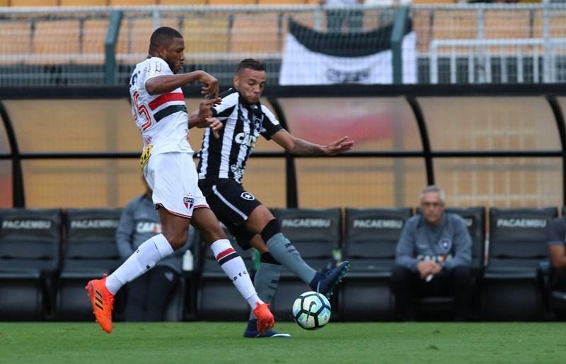 S&atilde;o Paulo empata sem gols com o Botafogo