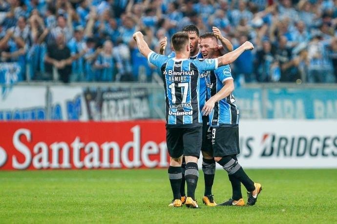 Gr&ecirc;mio chega &agrave; sua quinta final de Libertadores