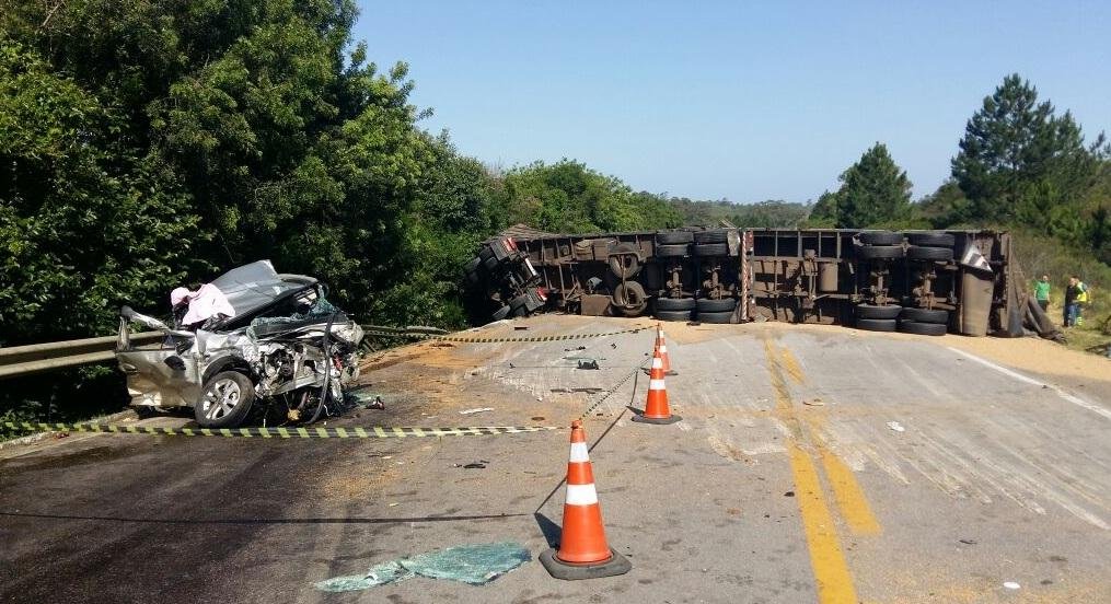 Acidente causou a morte de uma pessoa em Pelotas nesta segunda-feira