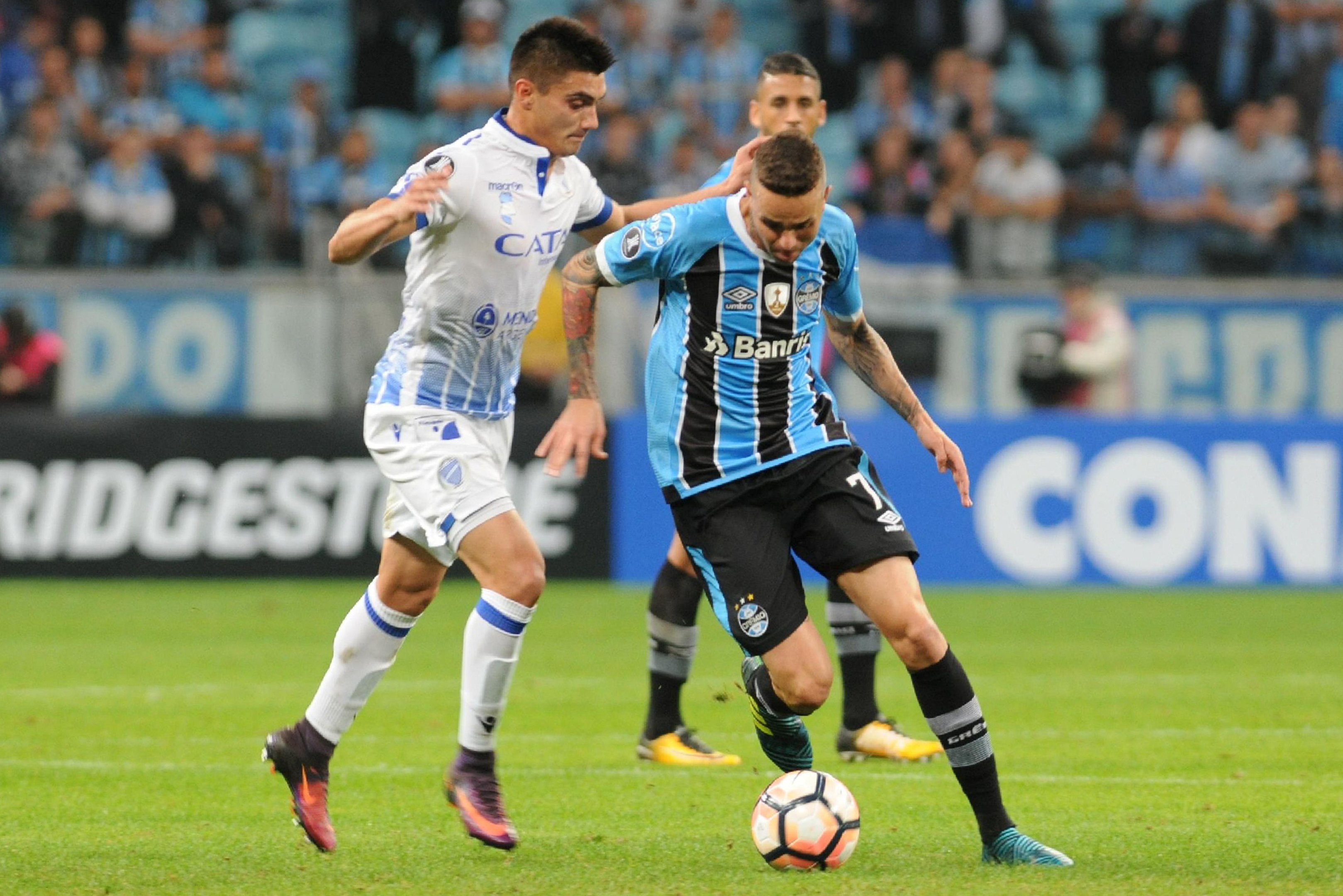 Gr&ecirc;mio venceu o Godoy Cruz duas vezes nesta Libertadores