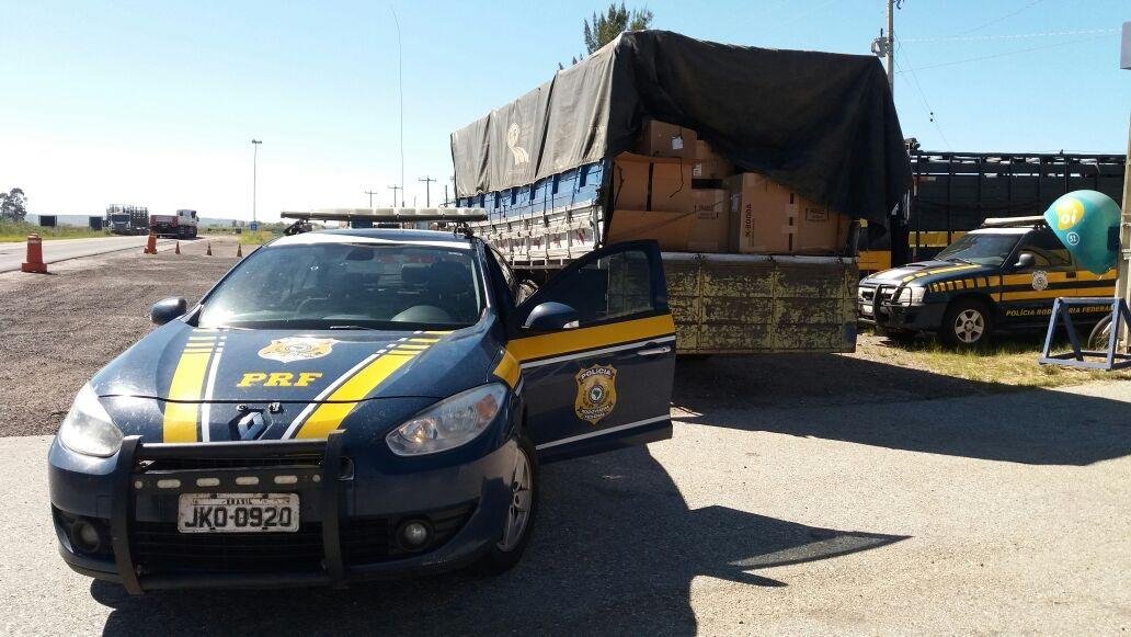 Carga ilegal tinha como destino Santa Cruz do Sul