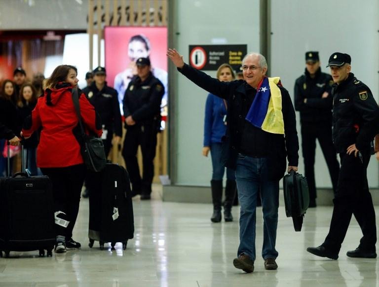 Antonio Ledezma fugiu de pris&atilde;o cna capital da Venezuela