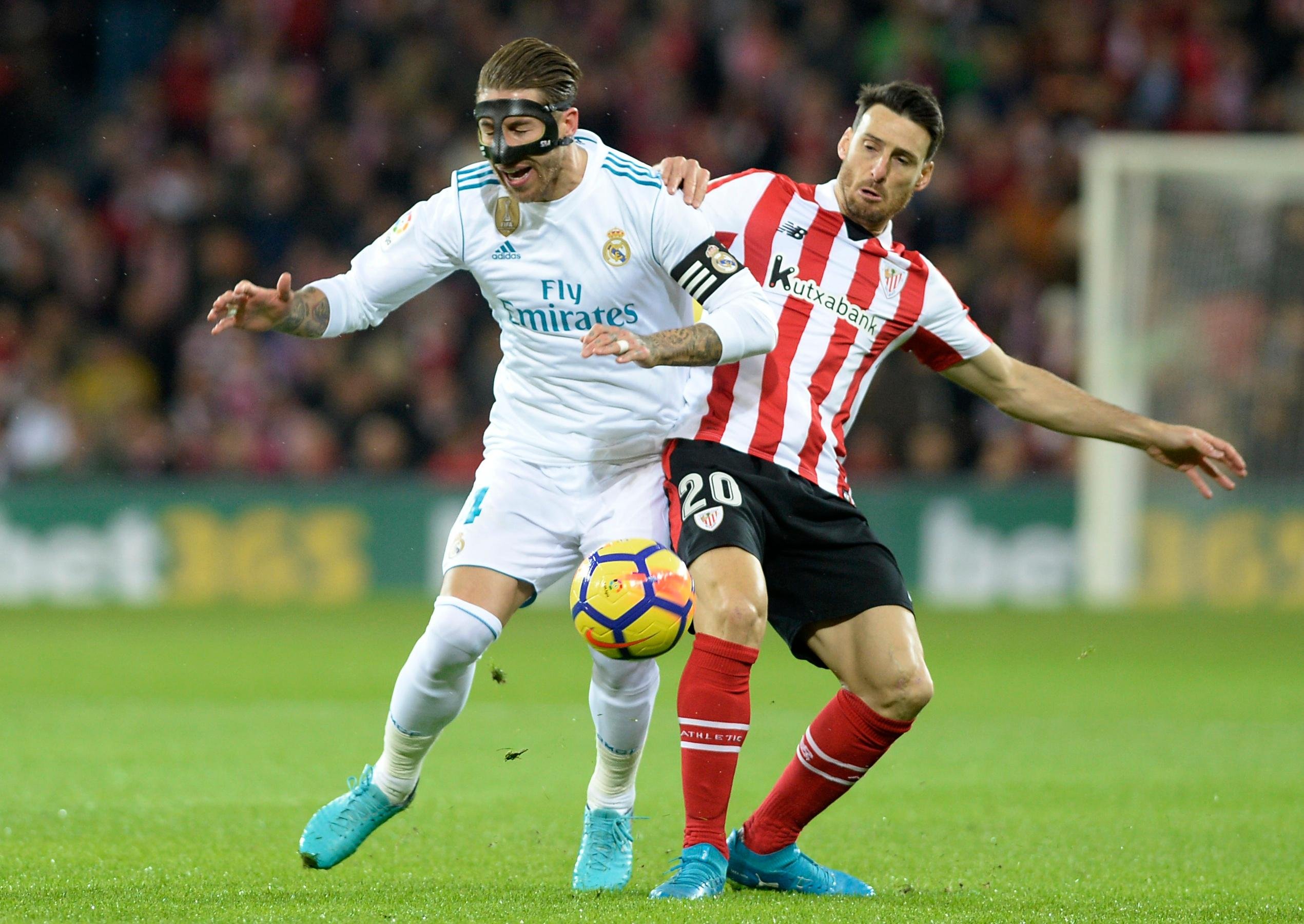 Zagueiro Sergio Ramos voltou de les&atilde;o e foi expulso na partida encerrada em 0 a 0 