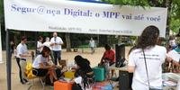 MPF foi até a Redenção para conversar com a população sobre segurança digital