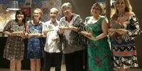 Premiados com o troféu Parceiros da Escritas, da Associação Gaúcha de Escritores