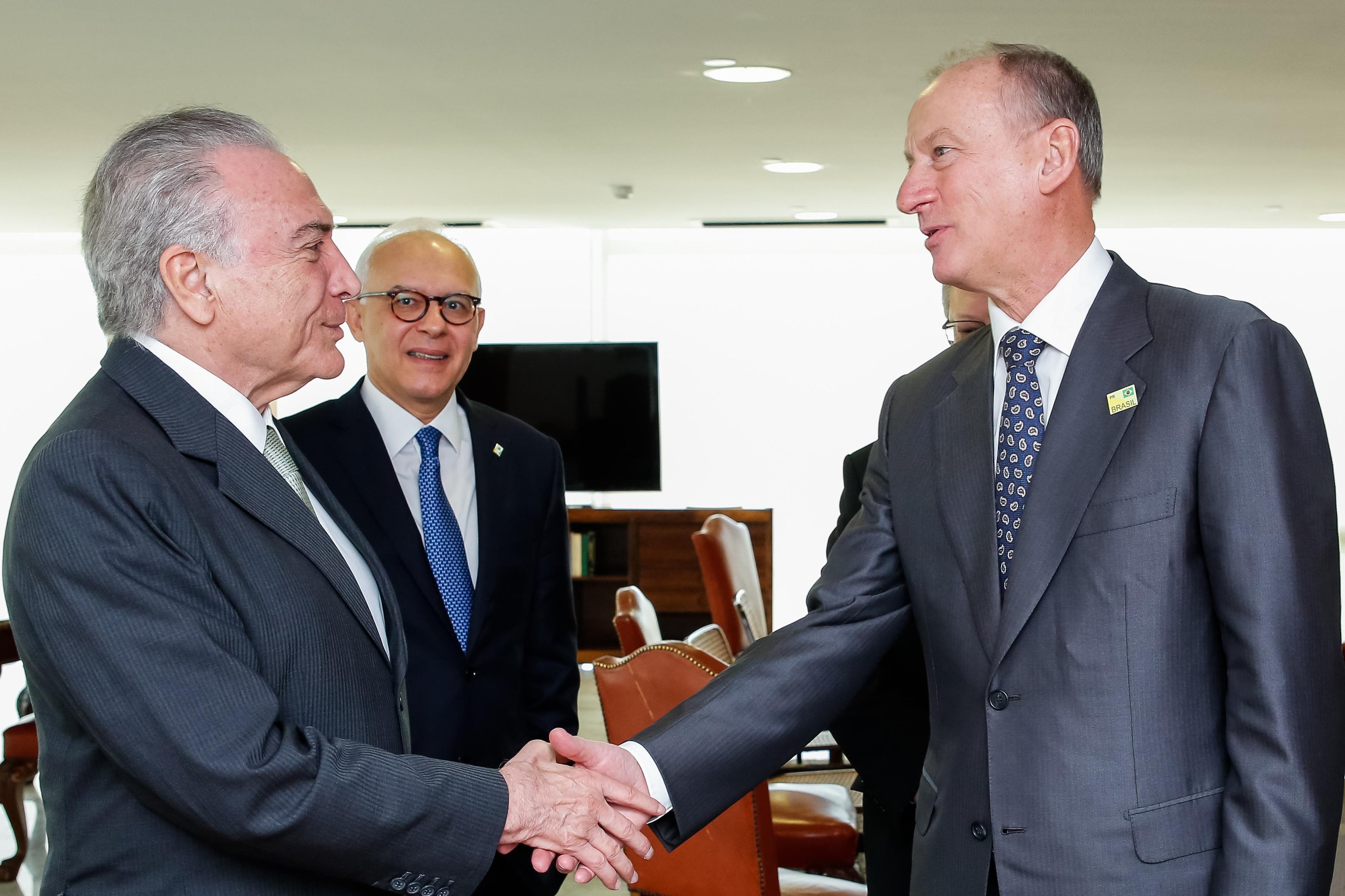 Presidente Michel Temer recebeu secret&aacute;rio de seguran&ccedil;a russo para falar sobre combate a crimes em regi&atilde;o de fronteira