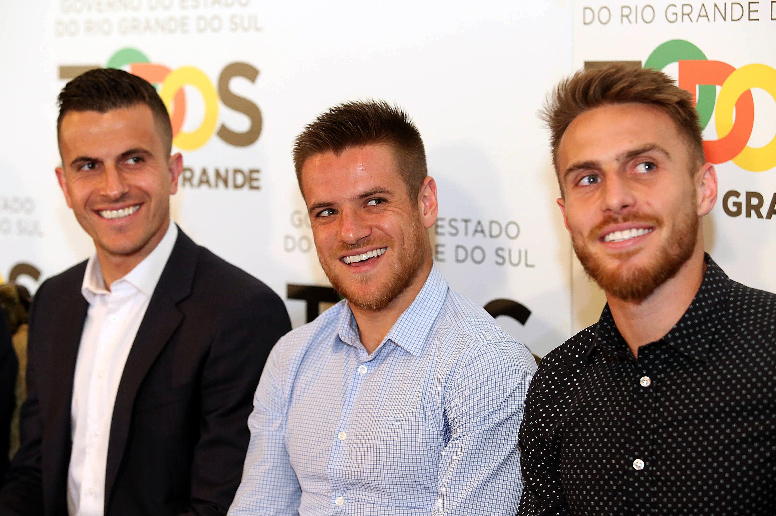 Grohe, Ramiro e Bressan foram jogadores que representaram clube na ocasi&atilde;o