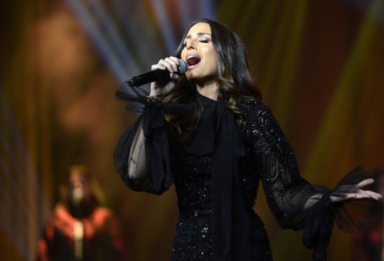 Ela tocou para um p&uacute;blico lotado no Centro Cultural King Fahd