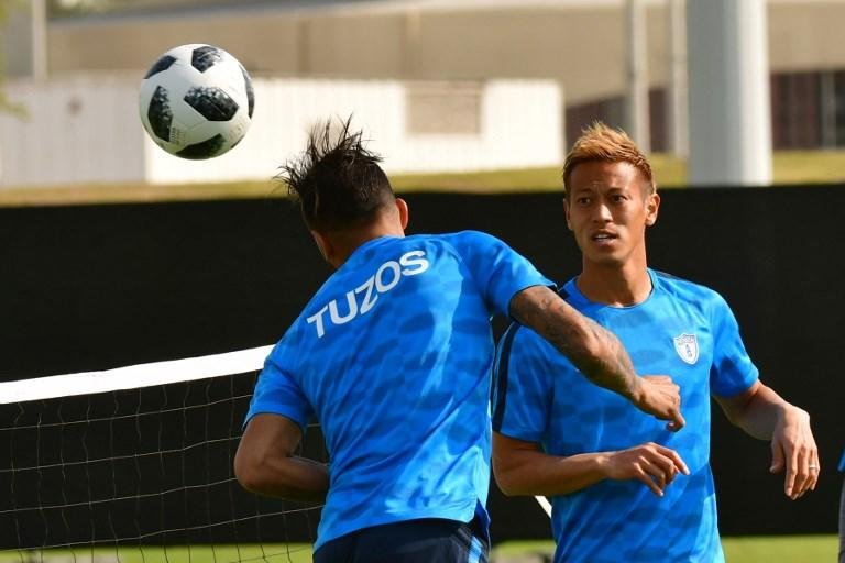 Time mexicano conta com atacante Honda na equipe