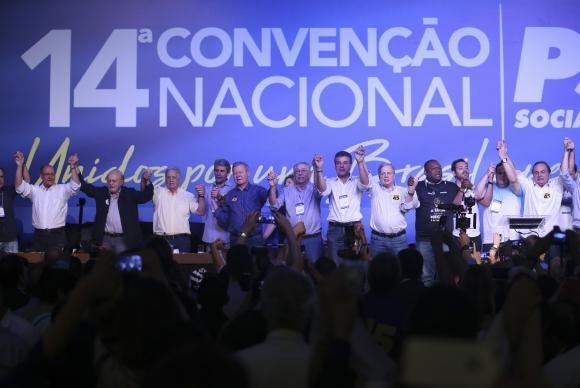 Conven&ccedil;&atilde;o do PSDB em Bras&iacute;lia escolheu Geraldo Alckmin como presidente do partido