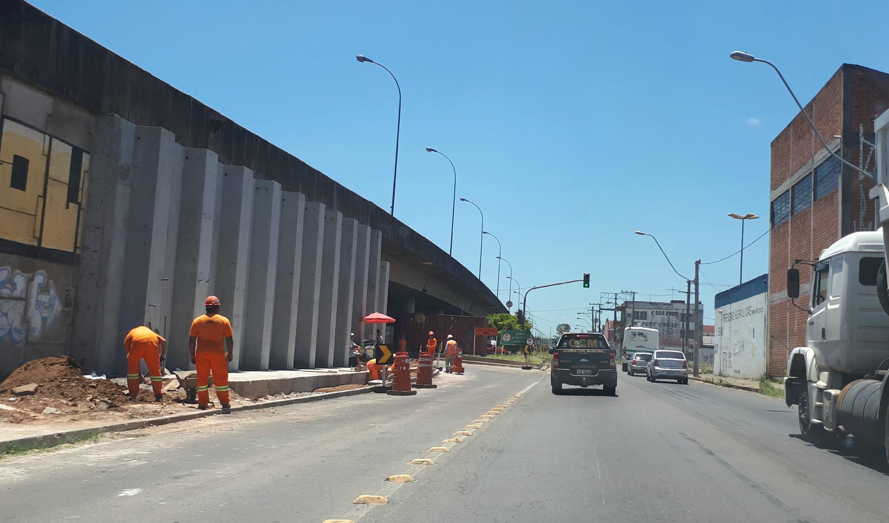 BR 116 ser&aacute; bloqueada nesta quarta para drenagem do viaduto