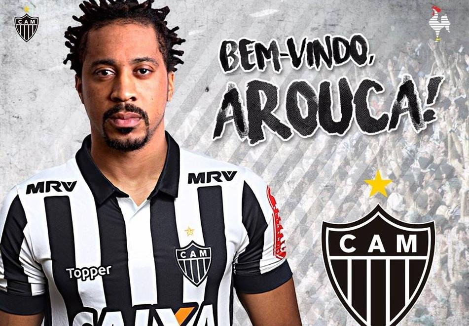 Atl&eacute;tico-MG anuncia a contrata&ccedil;&atilde;o do volante Arouca