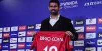 Diego Costa é apresentado no Atlético de Madrid