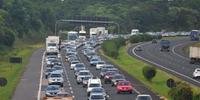92,5 mil veículos trafegaram na freeway apenas na terça-feira