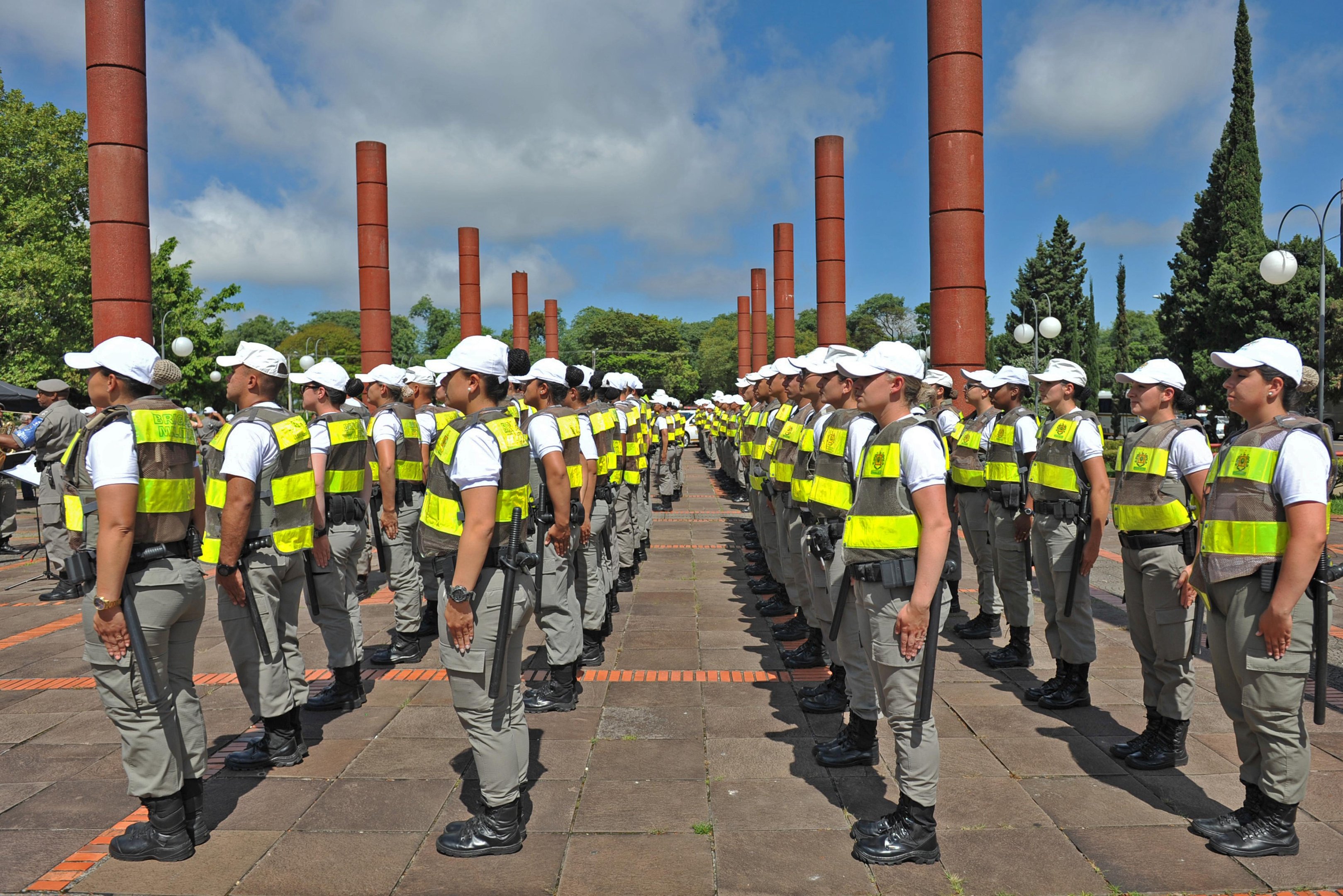Em Porto Alegre foram designados 142 policiais militares