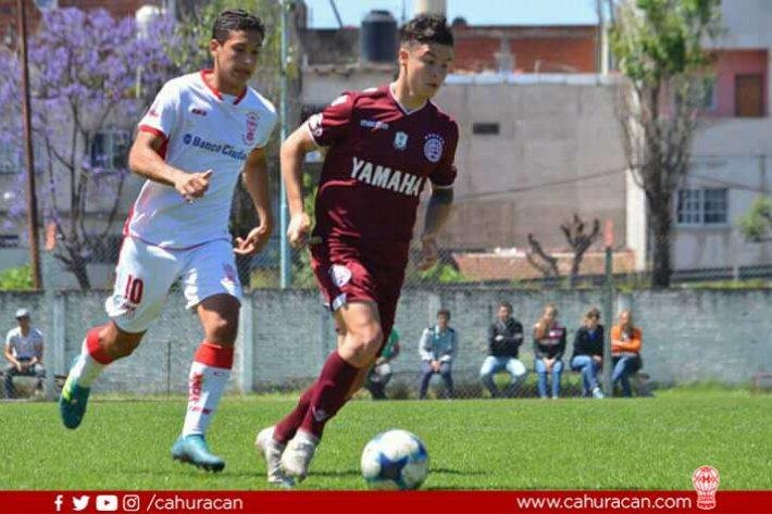 Sarrafiore atuou pelo Huracan na Copa Internacional sub-20