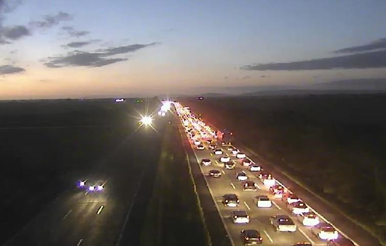 Freeway registrou grande movimento na volta do Litoral