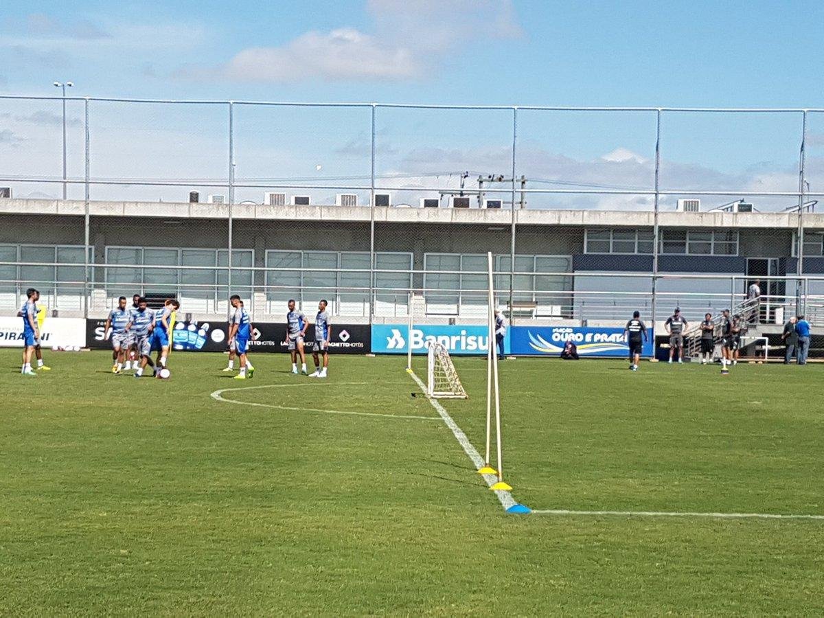 Grupo de transi&ccedil;&atilde;o seguiu treinamentos na pr&eacute;-temporada do Gr&ecirc;mio