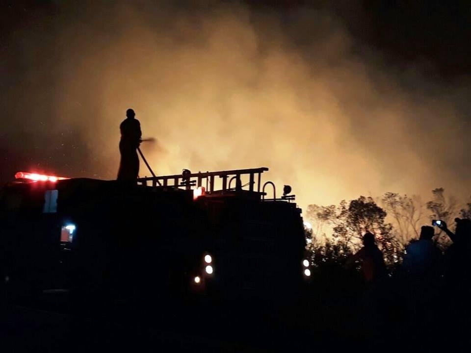 Inc&ecirc;ndio consome quase mil hectares de campo entre Quara&iacute; e Livramento
