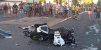 Motociclista morre após colidir com veículo em Uruguaiana 