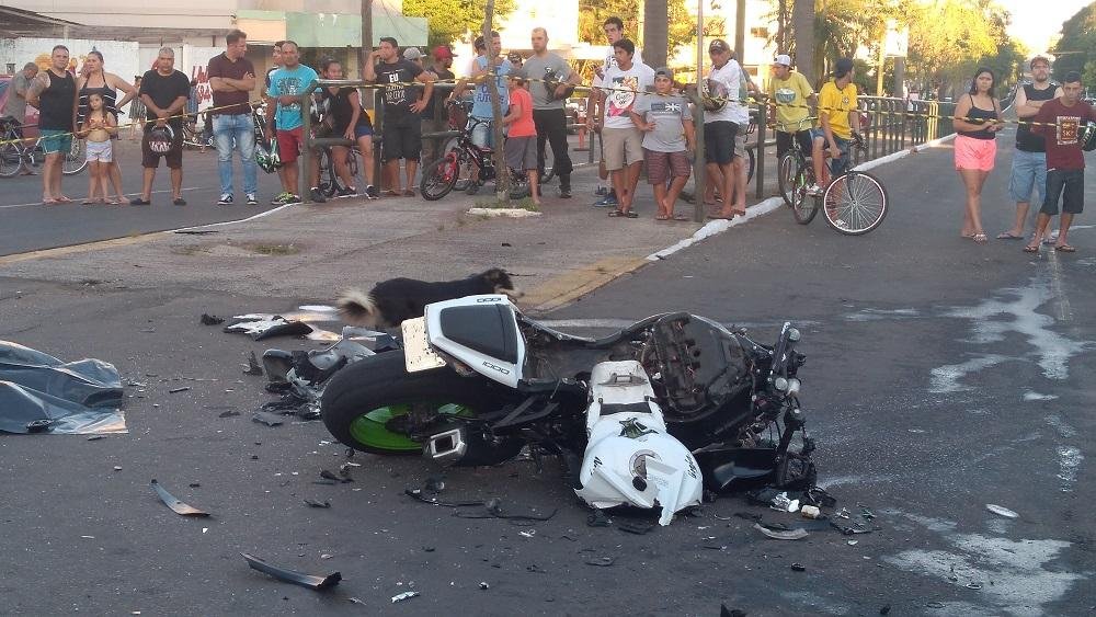Motociclista morre ap&oacute;s colidir com ve&iacute;culo em Uruguaiana 