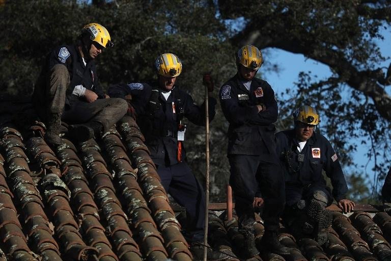 Desmoronamentos foram causados por fortes chuvas em Montecito, cidade mais atingida