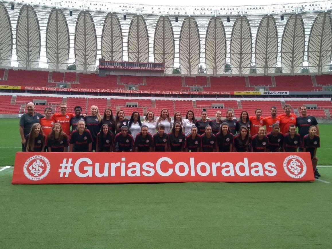 Time feminino do Inter se reapresenta para temporada 2018 