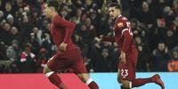 Firmino marcou um dos gols do Liverpool