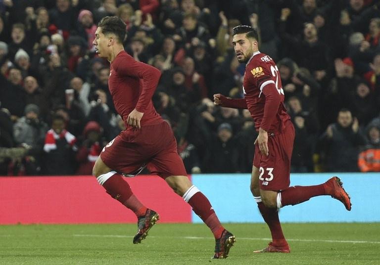 Firmino marcou um dos gols do Liverpool
