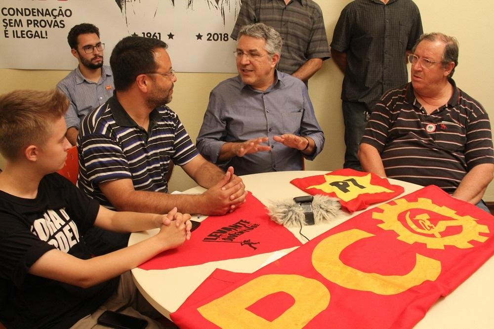 Lula deve participar de ato pol&iacute;tico em Porto Alegre, disse Alexandre Padilha durante coletiva 