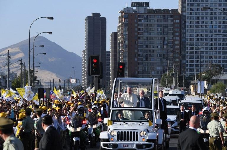 Papa Francisco viaja para terra ind&iacute;gena mapuche 