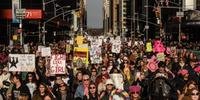 Marcha das mulheres reuniu milhares de pessoas em cidades dos Estados Unidos