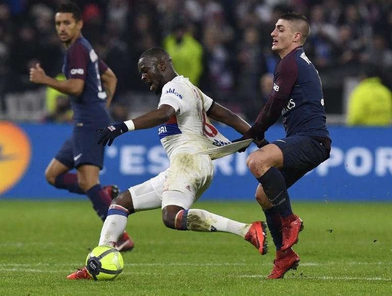 PSG perdeu para o Lyon neste domingo