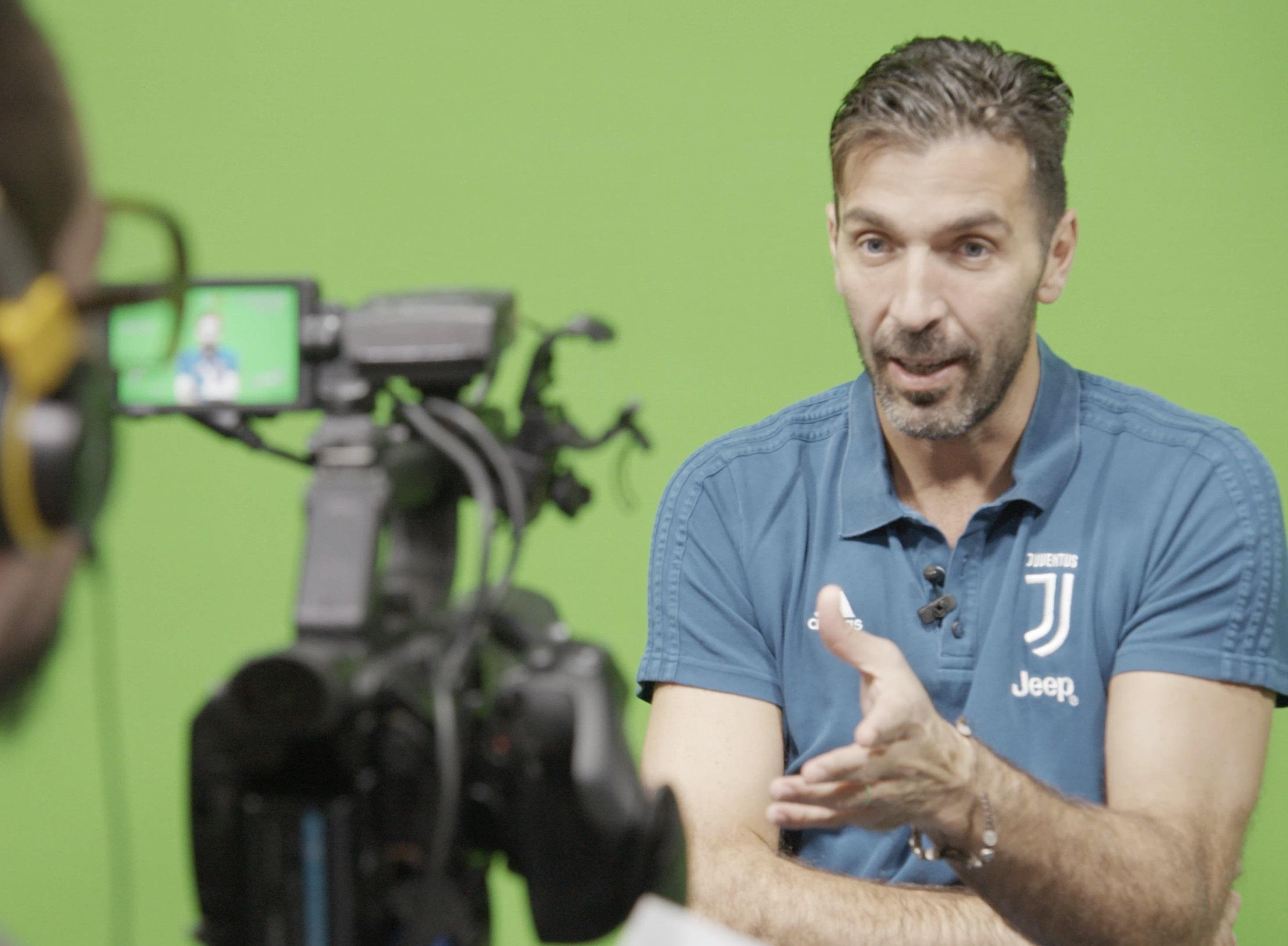 Gianluigi Buffon &eacute; um dos atletas que participam de "Prima Squadra: Juventus FC"