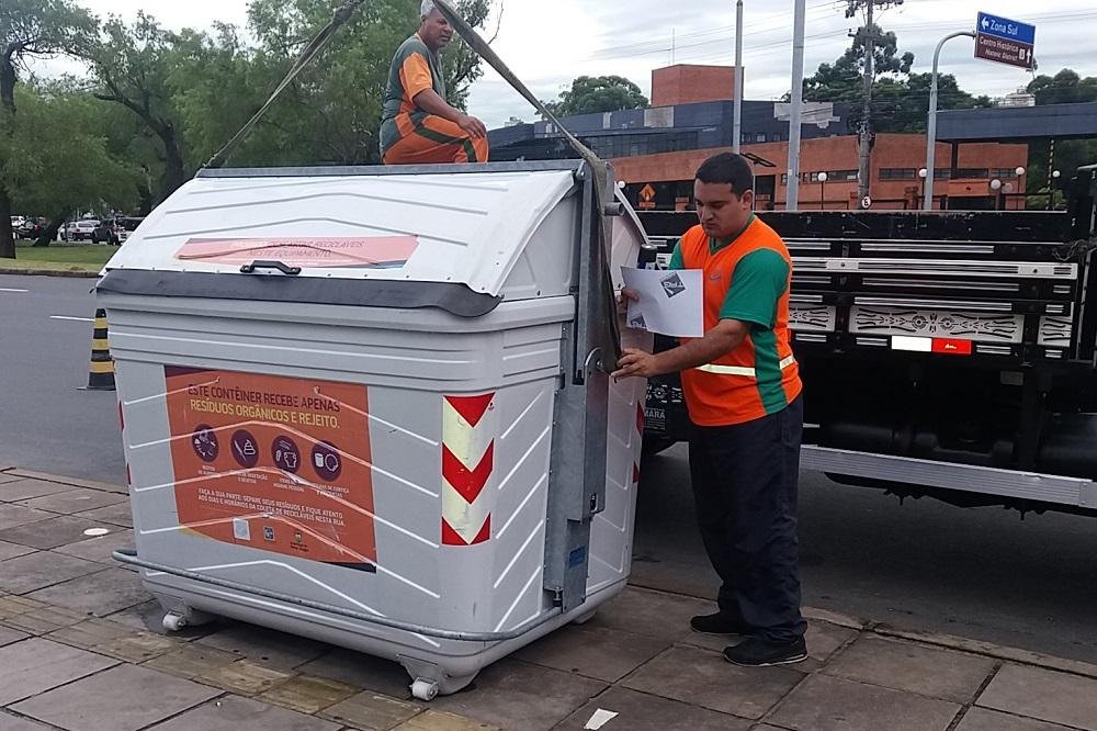 Prefeitura de Porto Alegre recolher&aacute; cont&ecirc;ineres entorno do TRF4