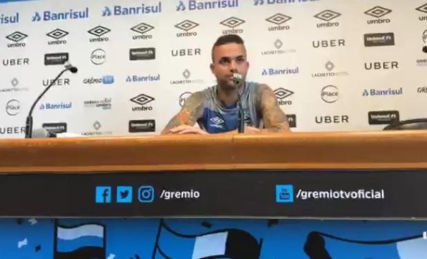 Luan revela ansiedade para voltar a jogar pelo Gr&ecirc;mio