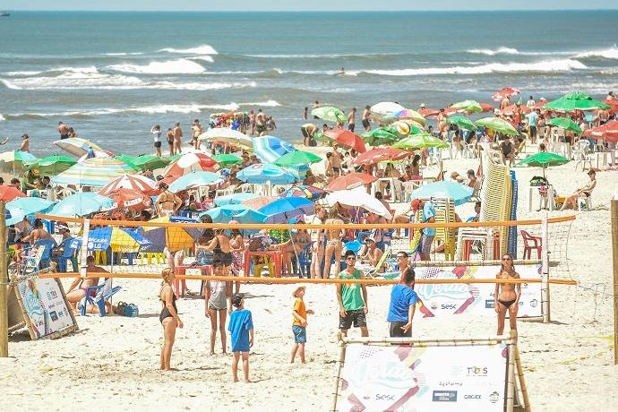 Veranistas aproveitam o tempo bom em Imb&eacute;