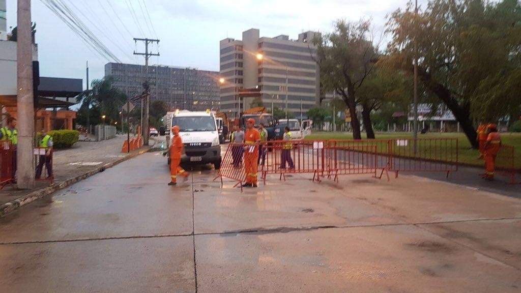 Bloqueios foram desfeitos na noite desta quarta-feira