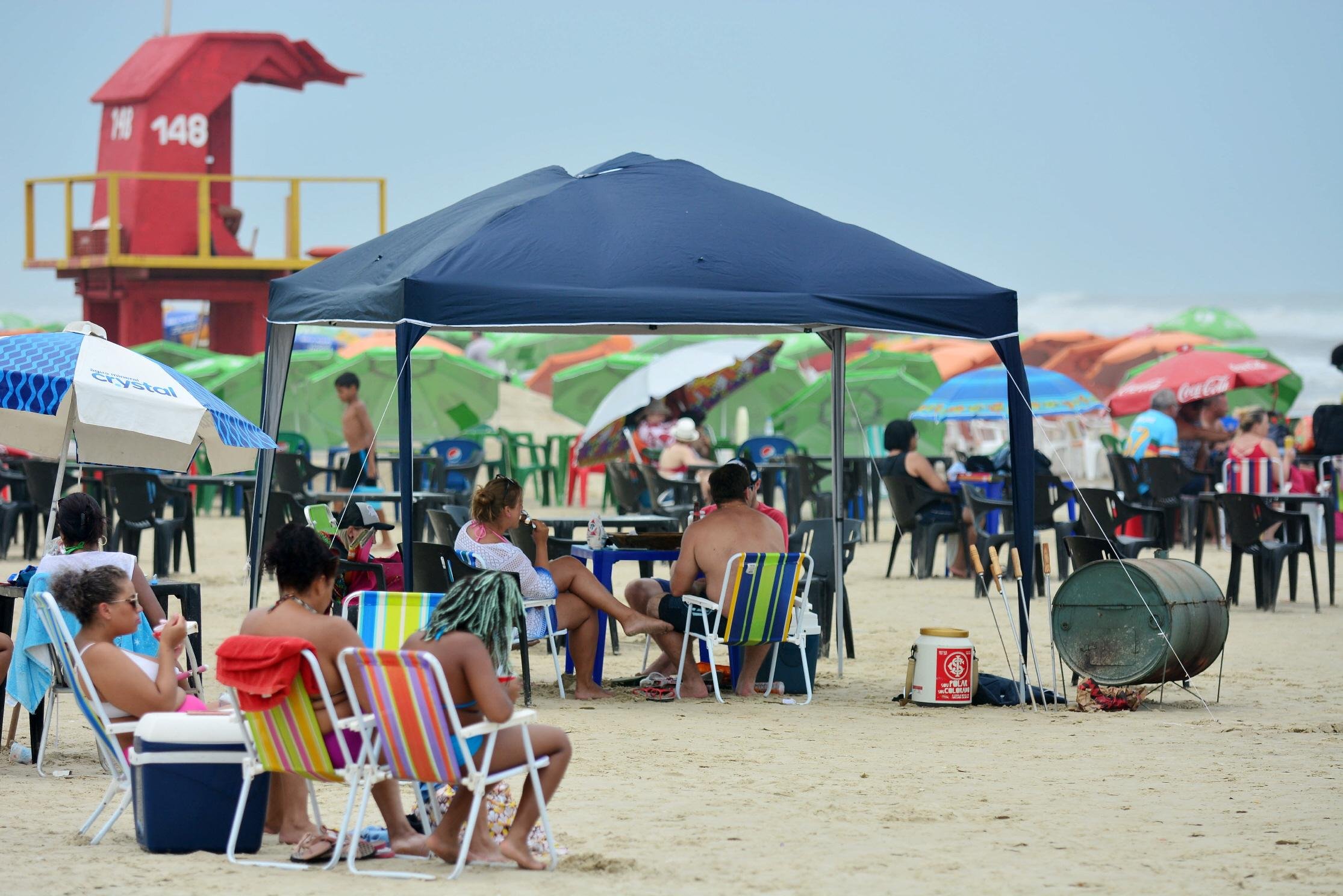 Tempo no Litoral Norte foi marcado por contrastes neste final de semana