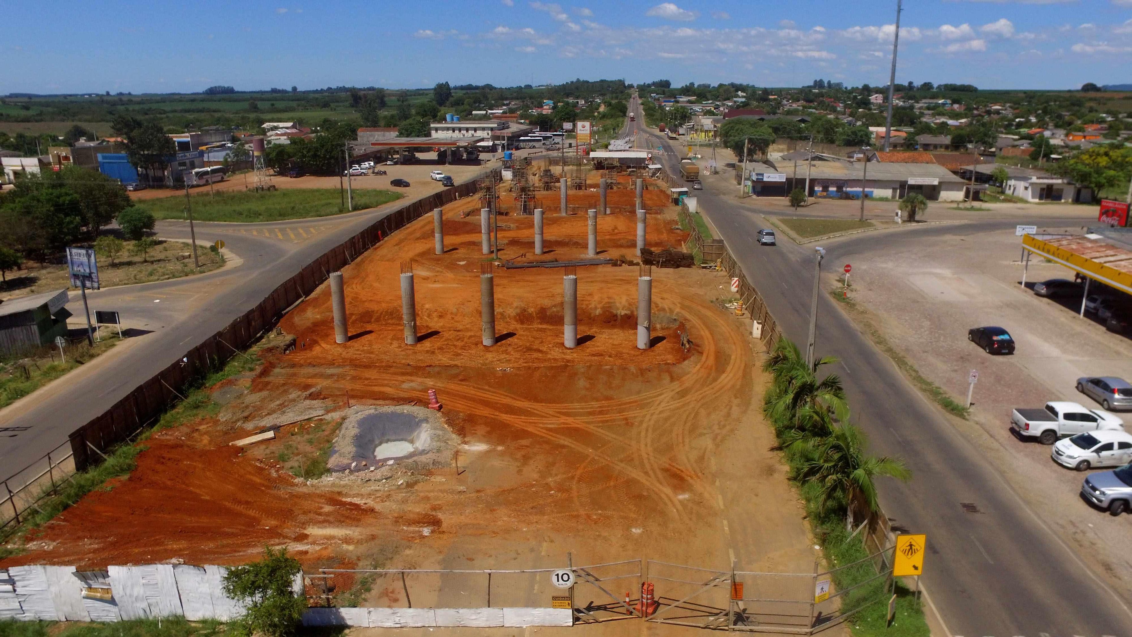 O lote 4, em Pantano Grande, foi onde o trabalho mais avan&ccedil;ou desde 2014
