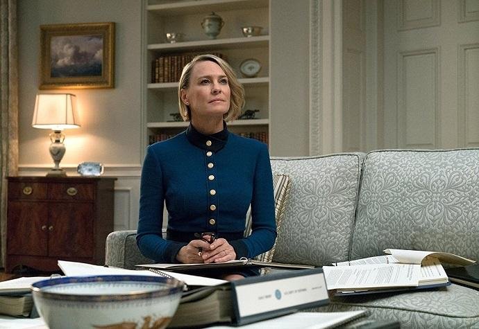 &Uacute;ltima temporada ser&aacute; centrada em Claire Underwood