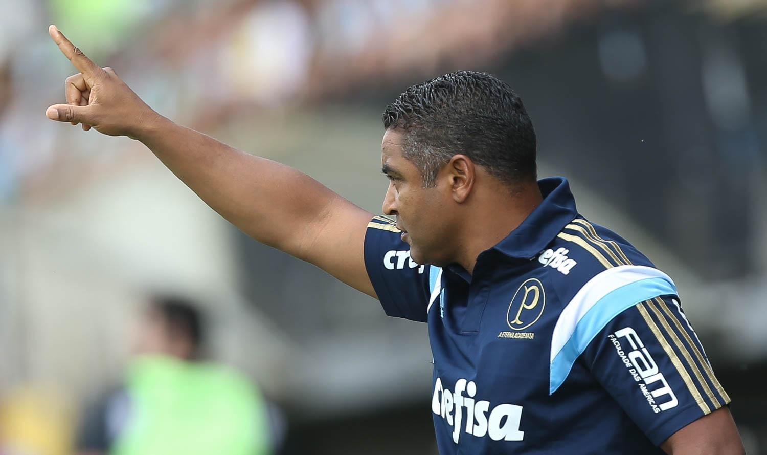 Roger recebeu elogios por seu trabalho no Palmeiras