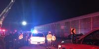 Colisão de trens deixa dois mortos