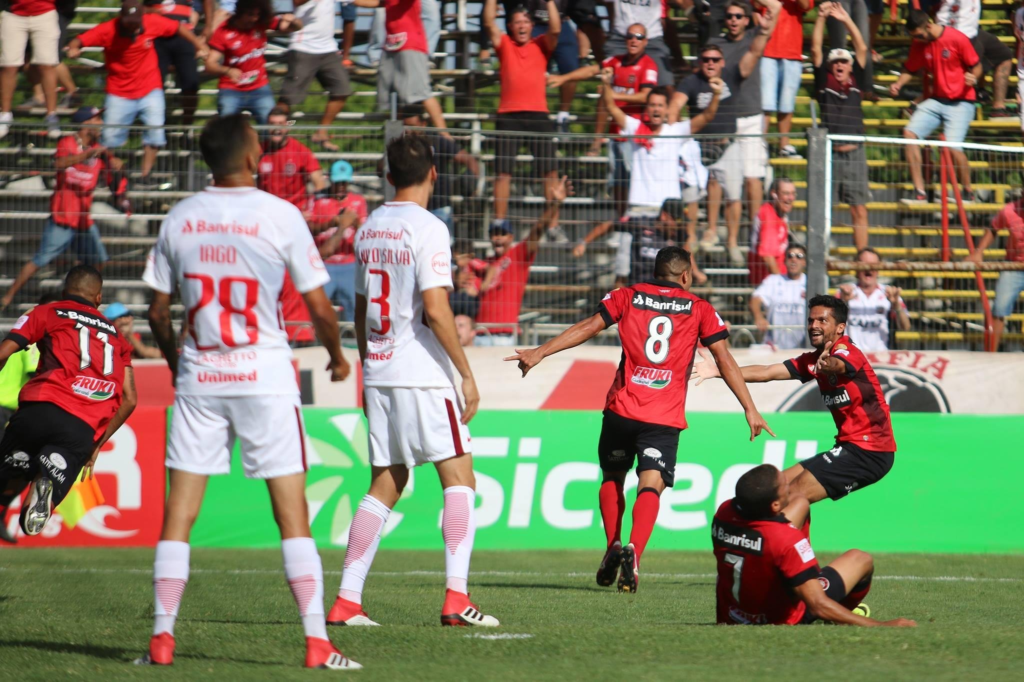 Itaqui marcou o gol da vit&oacute;ria rubro-negra