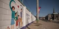 Muro da trégua olímpica é inaugurado na Coreia do Sul