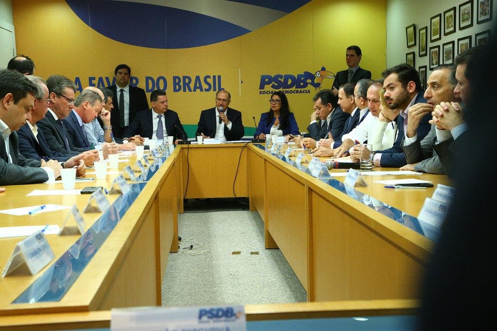 PSDB, de Geraldo Alckmin, orientou deputados a votar a favor da reforma da previd&ecirc;ncia