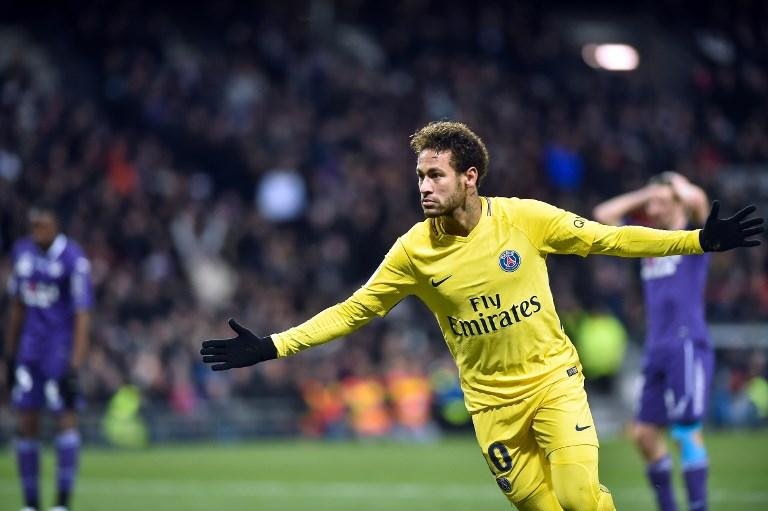 Neymar garante vit&oacute;ria do PSG sobre o Toulouse