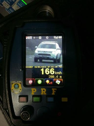 PRF flagra mais de 2,6 mil ve&iacute;culos acima da velocidade no RS
