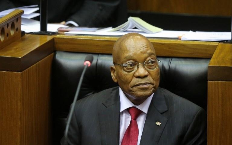 &Aacute;frica do Sul aguarda resposta de Zuma ao pedido de ren&uacute;ncia